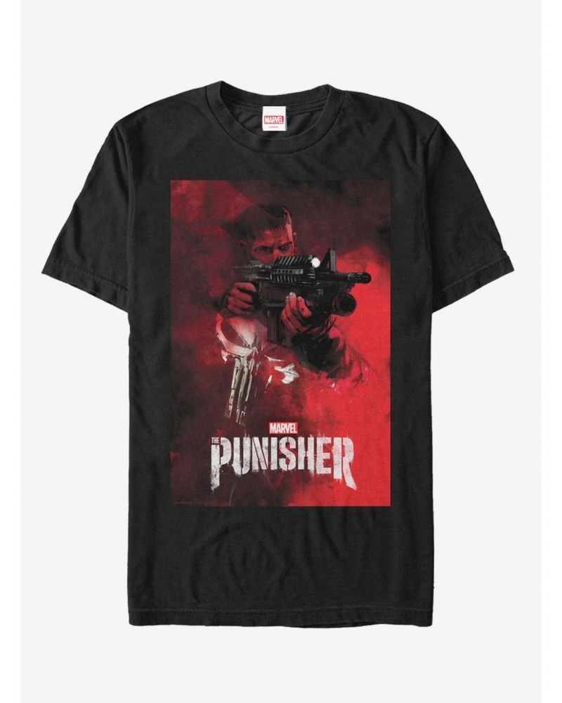 Marvel Punisher Scope Out T-Shirt $7.65 T-Shirts