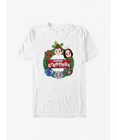 Marvel Guardians of the Galaxy Holiday Special Seasons Grootings T-Shirt $7.07 T-Shirts