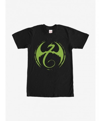 Marvel Iron Fist Dragon Logo T-Shirt $6.88 T-Shirts