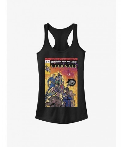 Marvel Eternals Comic Cover Girls Tank $9.76 Tanks