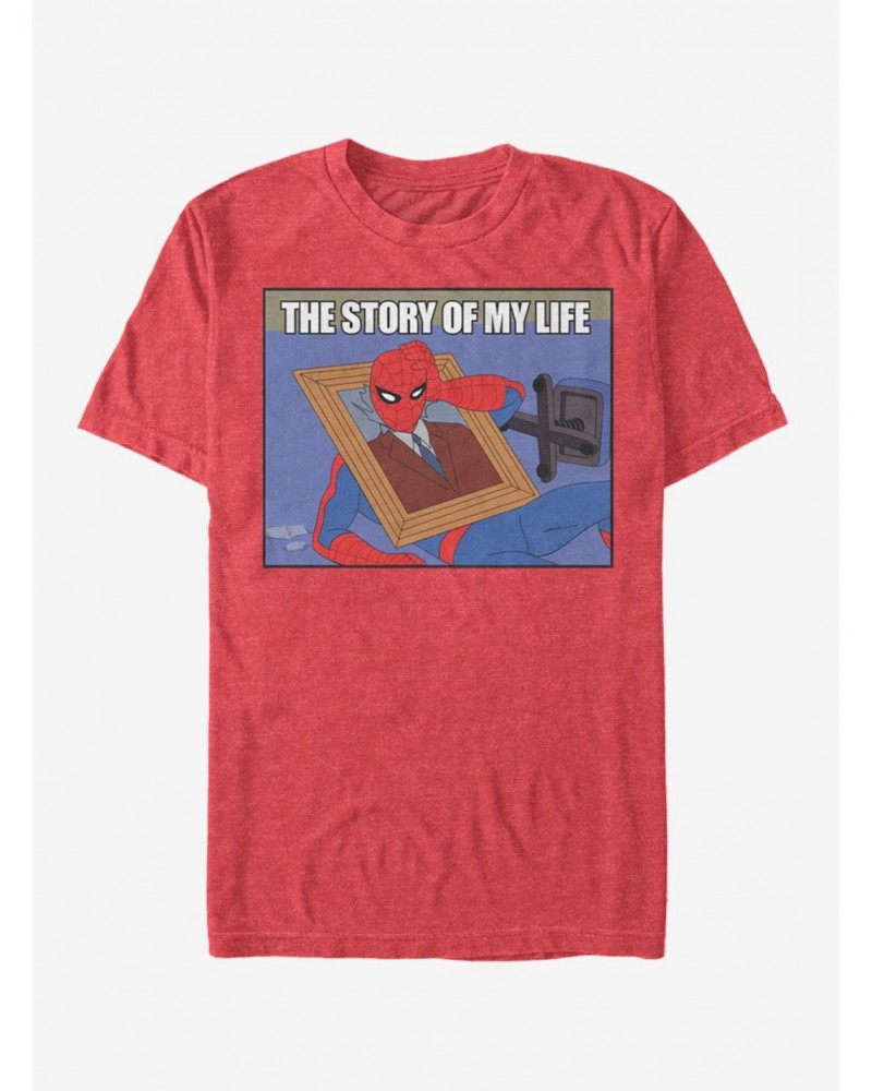 Marvel Spider-Man Life Story T-Shirt $9.18 T-Shirts