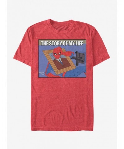 Marvel Spider-Man Life Story T-Shirt $9.18 T-Shirts