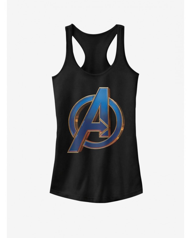 Marvel Avengers Blue Logo Girls Tank $6.97 Tanks