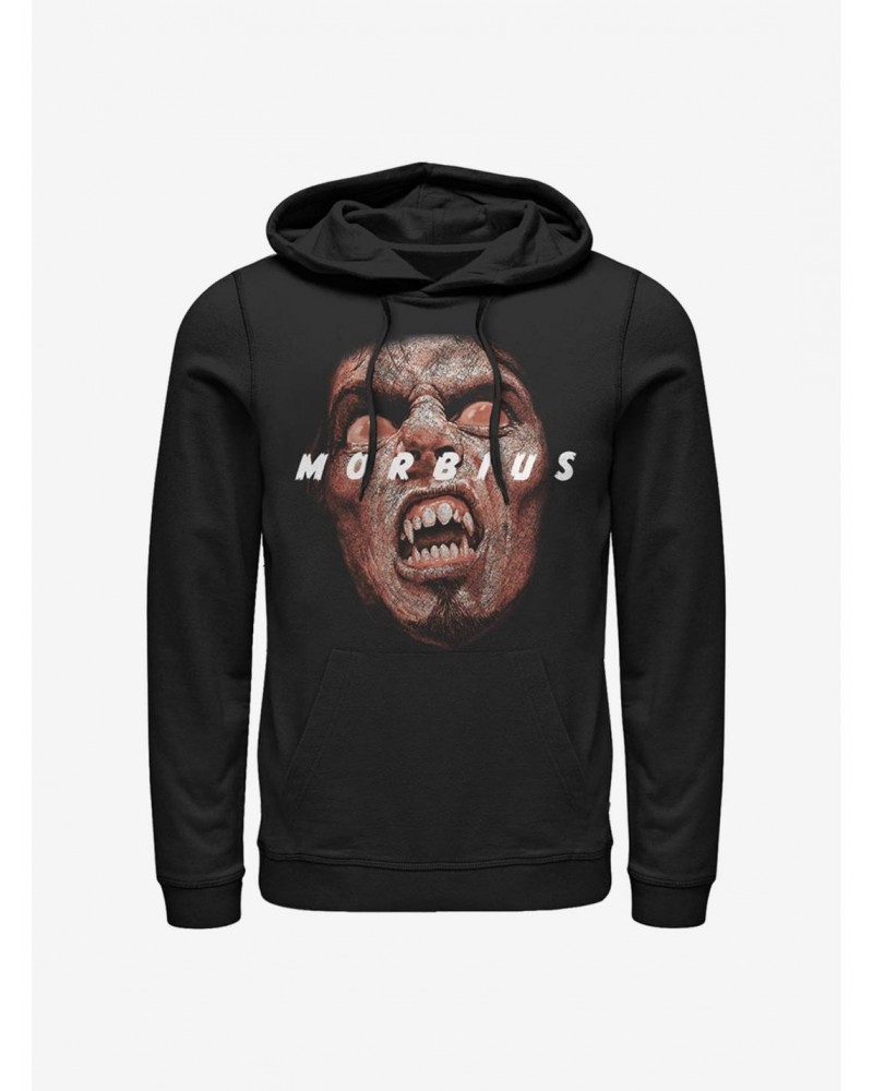 Marvel Morbius Deadly Face Hoodie $13.65 Hoodies