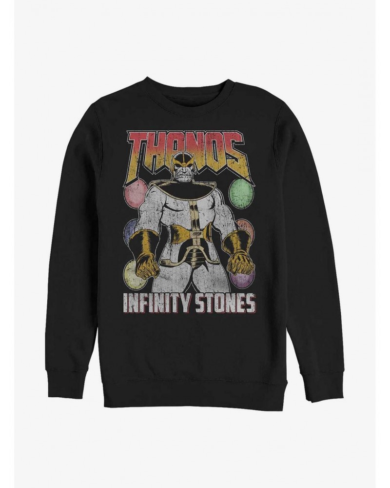 Marvel The Avengers Thanos Infinity Stones Sweatshirt $12.69 Sweatshirts