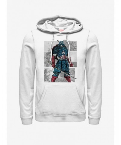 Marvel Captain America USA Samurai Hoodie $15.09 Hoodies