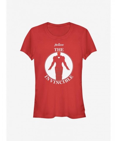 Marvel Iron Man The Invincible Girls T-Shirt $8.76 T-Shirts