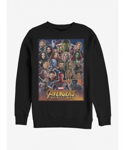 Marvel Avengers Infinity War Together To Fight Sweatshirt $14.17 Sweatshirts