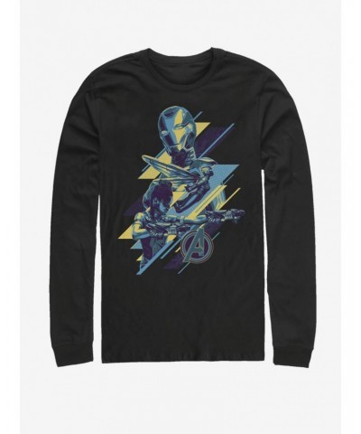 Marvel Avengers: Endgame Geo Ladies Long-Sleeve T-Shirt $10.00 T-Shirts