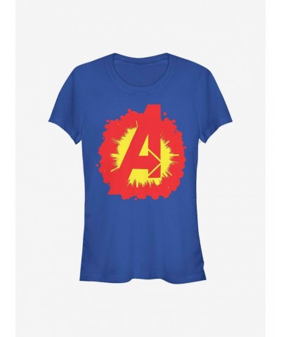 Marvel Avengers Avenger Explosion Girls T-Shirt $5.98 T-Shirts