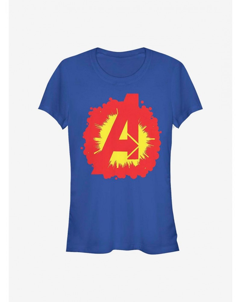 Marvel Avengers Avenger Explosion Girls T-Shirt $5.98 T-Shirts