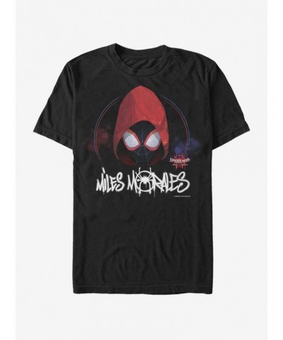 Extra Soft Marvel Spider-Man Hooded Miles T-Shirt $10.87 T-Shirts