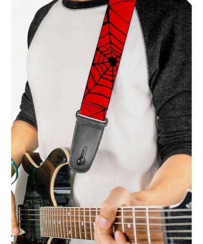 Marvel Spider-Man Spiderweb Guitar Strap $8.72 Guitar Straps