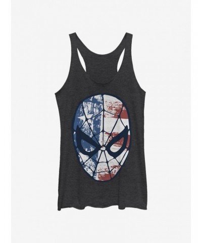 Marvel Spider-Man Spidey Americana Girls Tank $6.84 Tanks