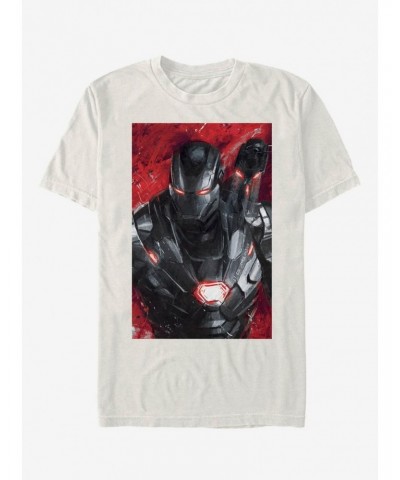 Marvel Avengers: Endgame War Machine Painted T-Shirt $7.65 T-Shirts