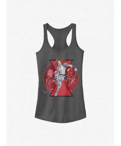 Marvel Black Widow Widow Team Girls Tank $7.57 Tanks