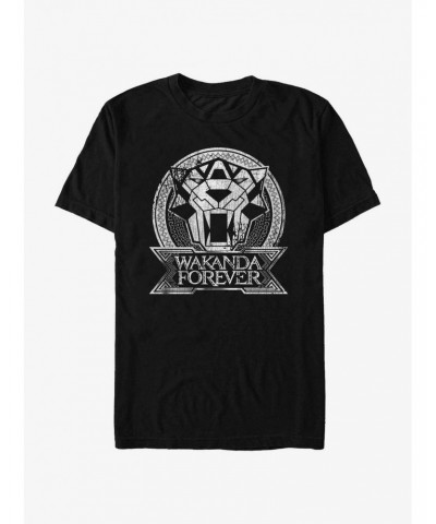 Marvel Black Panther: Wakanda Forever Panther King T-Shirt $6.69 T-Shirts