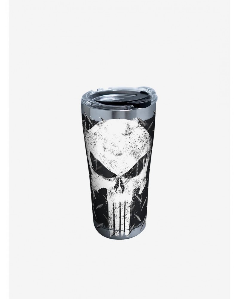 Marvel Punisher 20oz Stainless Steel Tumbler With Lid $17.45 Tumblers