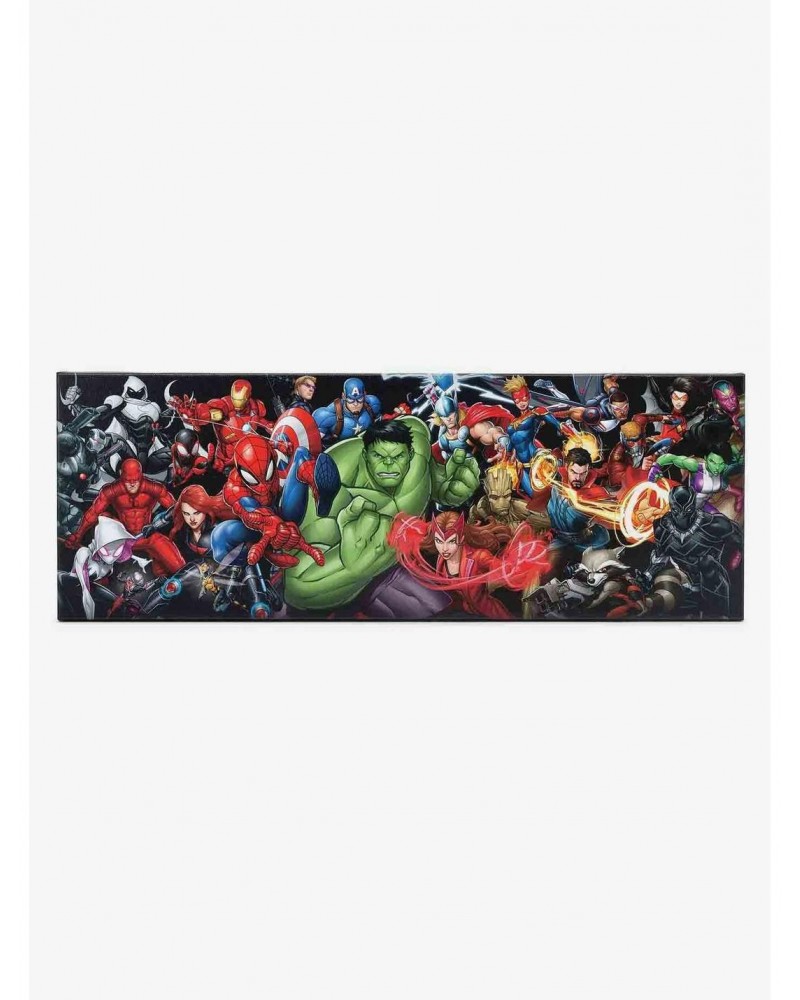 Marvel Character Lineup Canvas Wall Decor $28.75 Décor