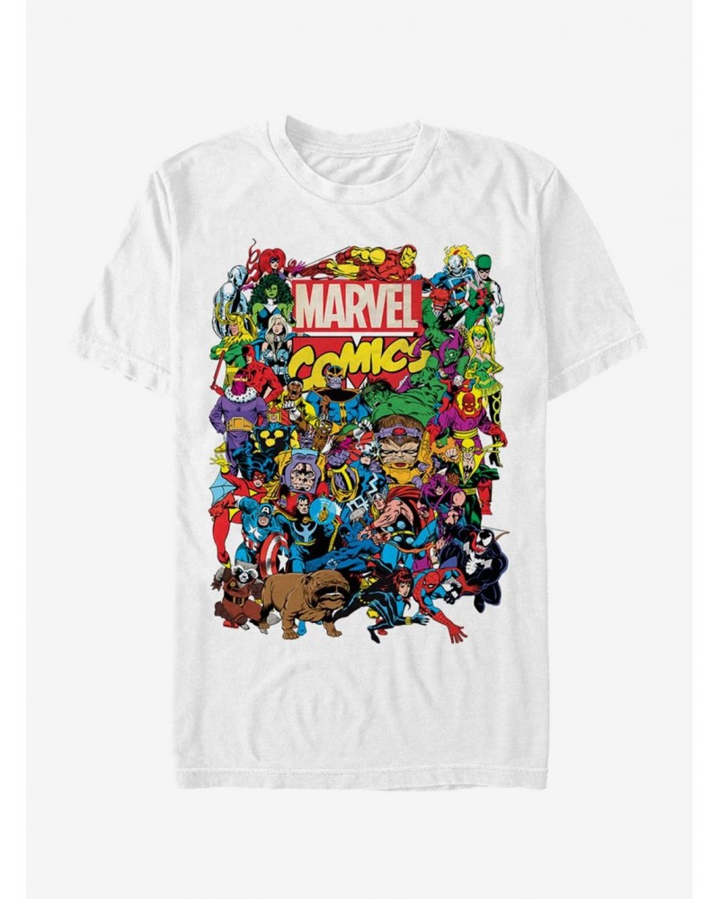 Marvel Entire Cast T-Shirt $7.84 T-Shirts