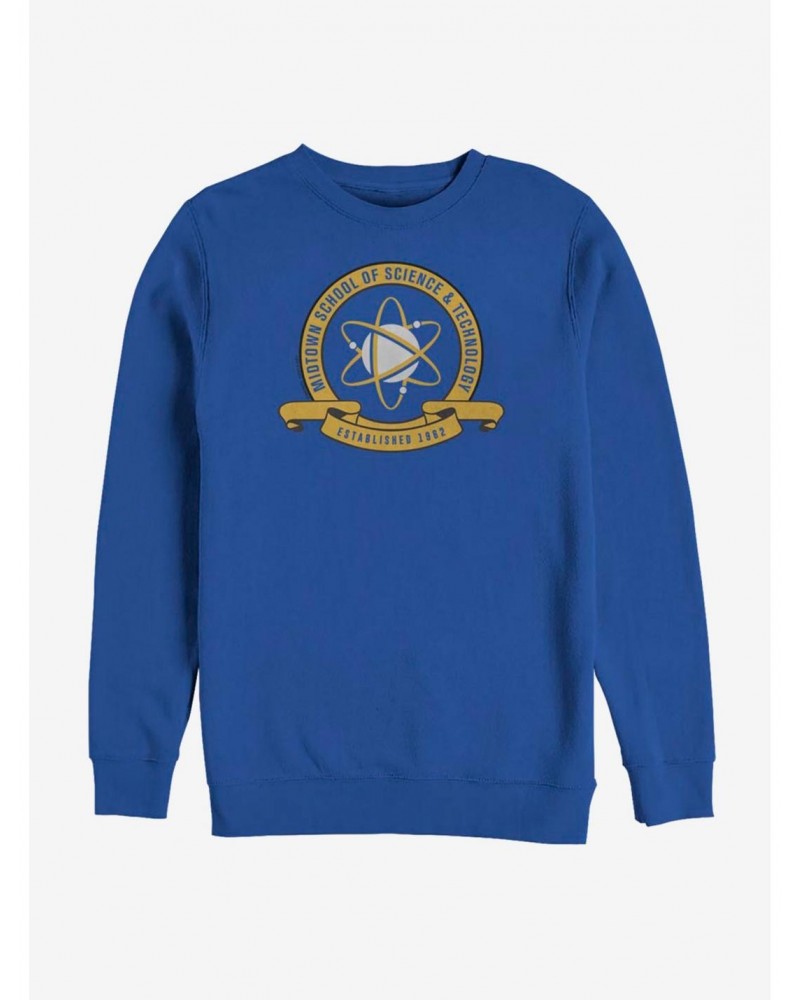 Marvel Spider-Man Midtown School Emblem Sweatshirt $14.17 Sweatshirts