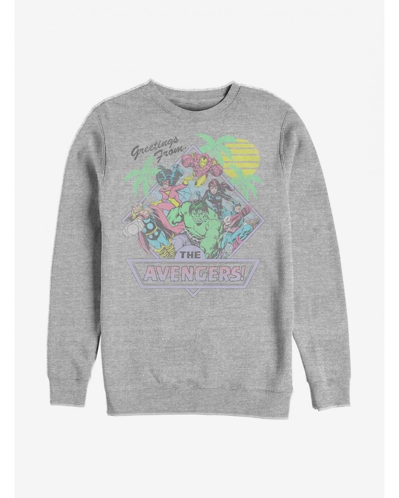 Marvel Avengers Vacay Avengers Sweatshirt $14.46 Sweatshirts