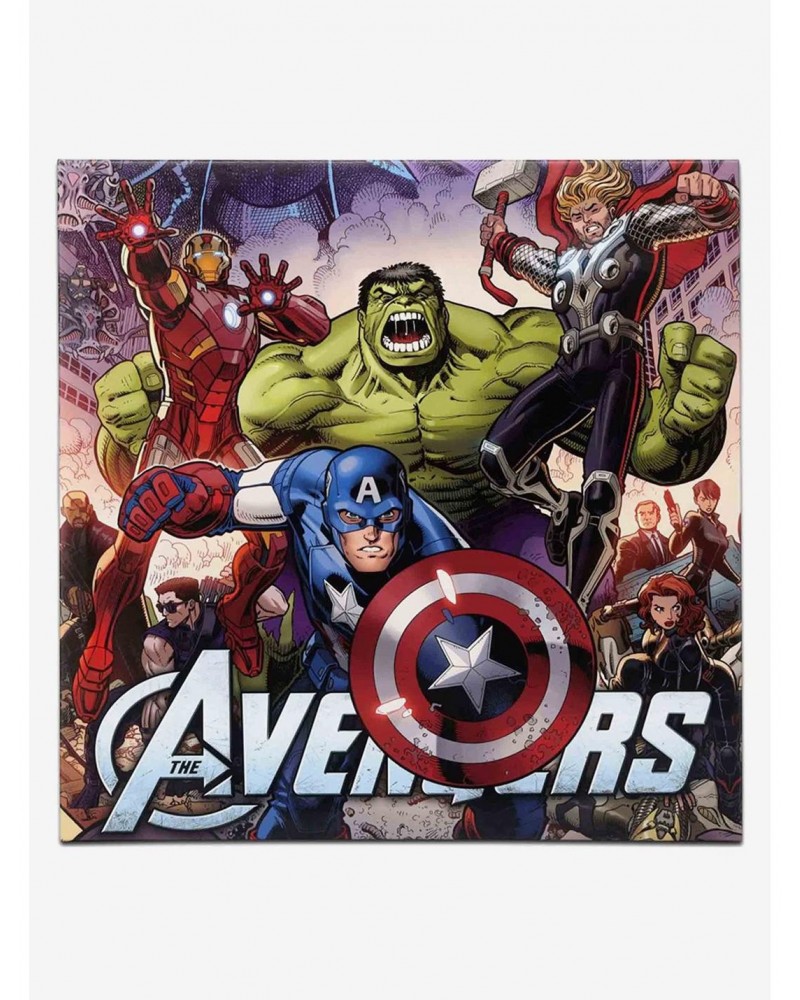 Marvel Avengers Characters in Action Canvas Wall Decor $36.70 Décor