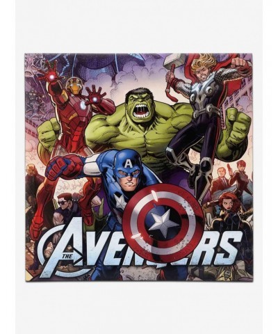 Marvel Avengers Characters in Action Canvas Wall Decor $36.70 Décor