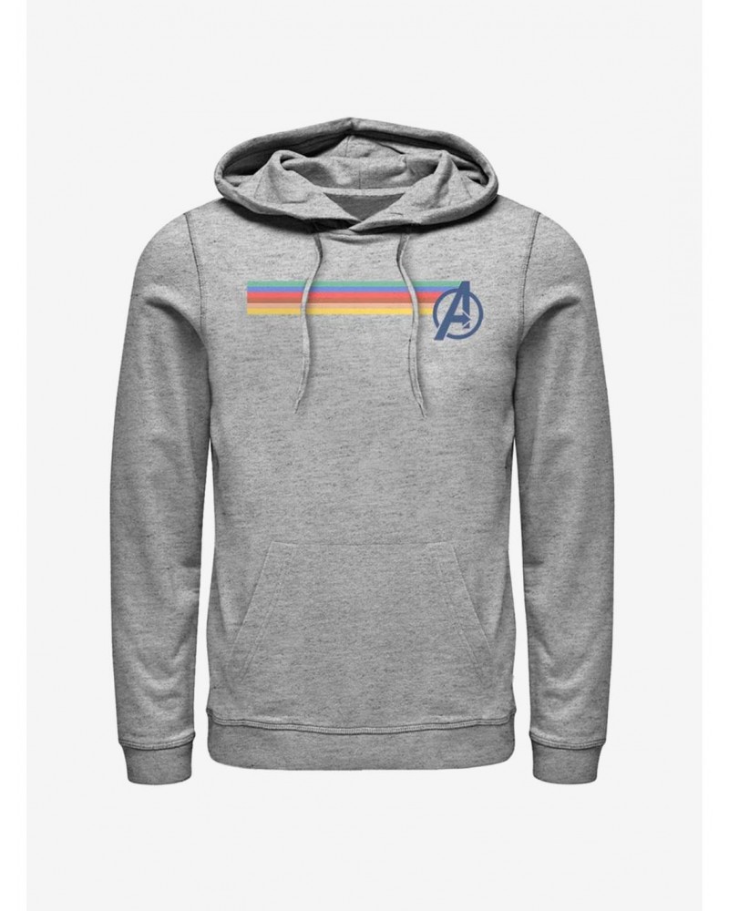 Avengers Multi Stripe Hoodie $14.01 Hoodies