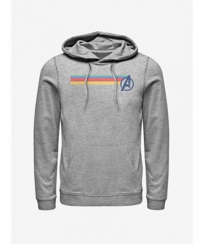 Avengers Multi Stripe Hoodie $14.01 Hoodies