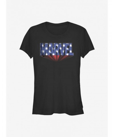 Marvel Star Logo Girls T-Shirt $6.57 T-Shirts