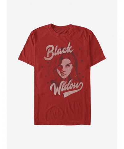 Marvel Black Widow Portrait T-Shirt $6.69 T-Shirts