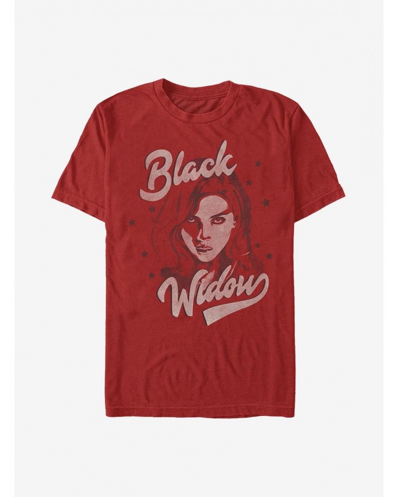 Marvel Black Widow Portrait T-Shirt $6.69 T-Shirts