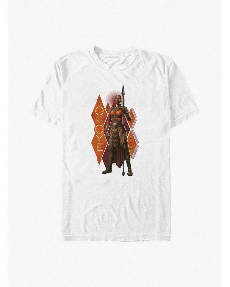 Marvel Black Panther: Wakanda Forever Okoye Hero Shot T-Shirt $8.22 T-Shirts