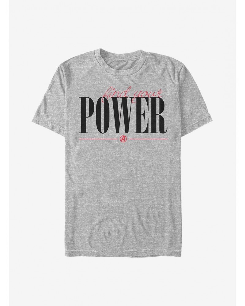 Marvel Avengers Power Script T-Shirt $5.93 T-Shirts