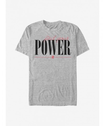 Marvel Avengers Power Script T-Shirt $5.93 T-Shirts