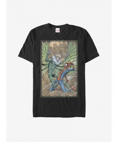 Marvel Spider-Man Vulture Fight T-Shirt $8.03 T-Shirts