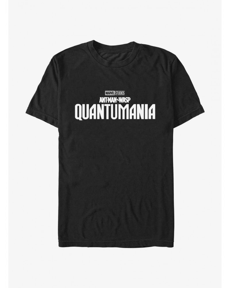 Marvel Ant-Man and the Wasp: Quantumania Logo T-Shirt $5.93 T-Shirts