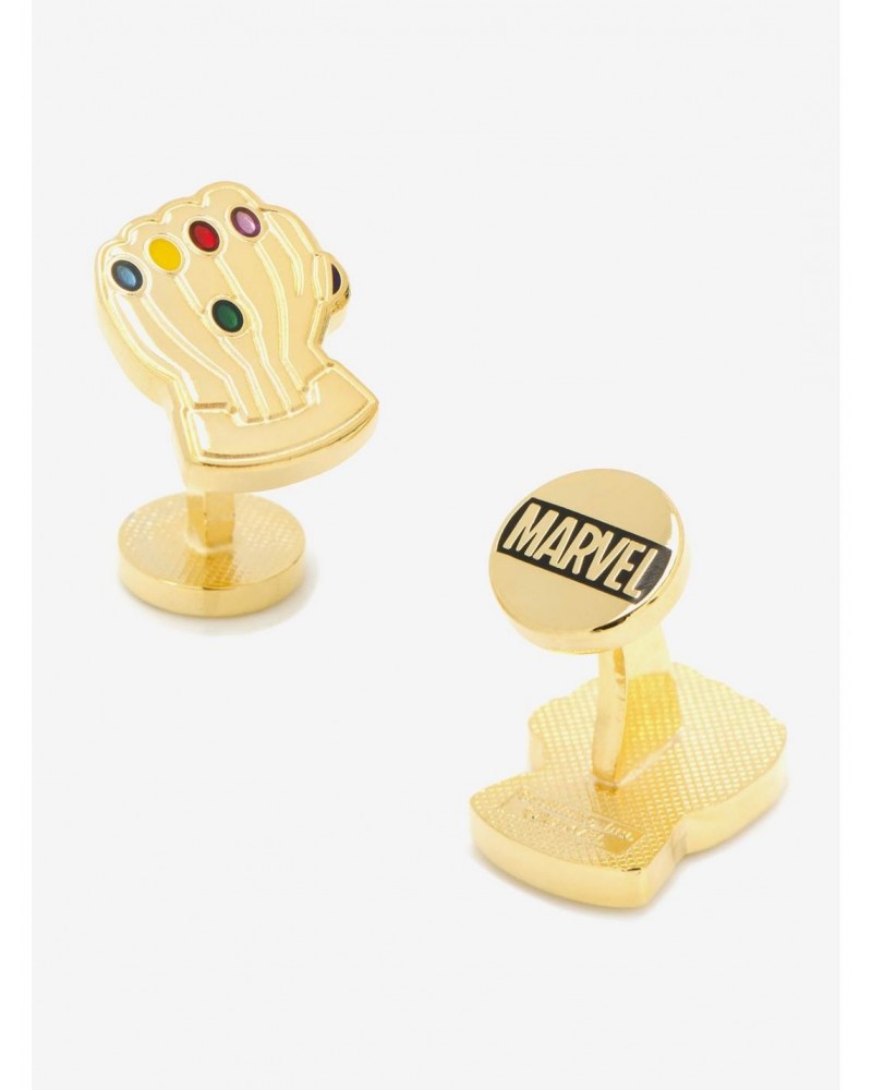 Marvel Avengers Thanos Infinity Gauntlet Cufflinks $31.53 Cufflinks