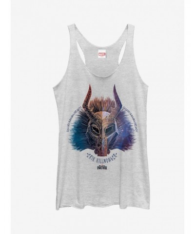 Marvel Black Panther 2018 Erik Killmonger Girls Tanks $6.84 Tanks