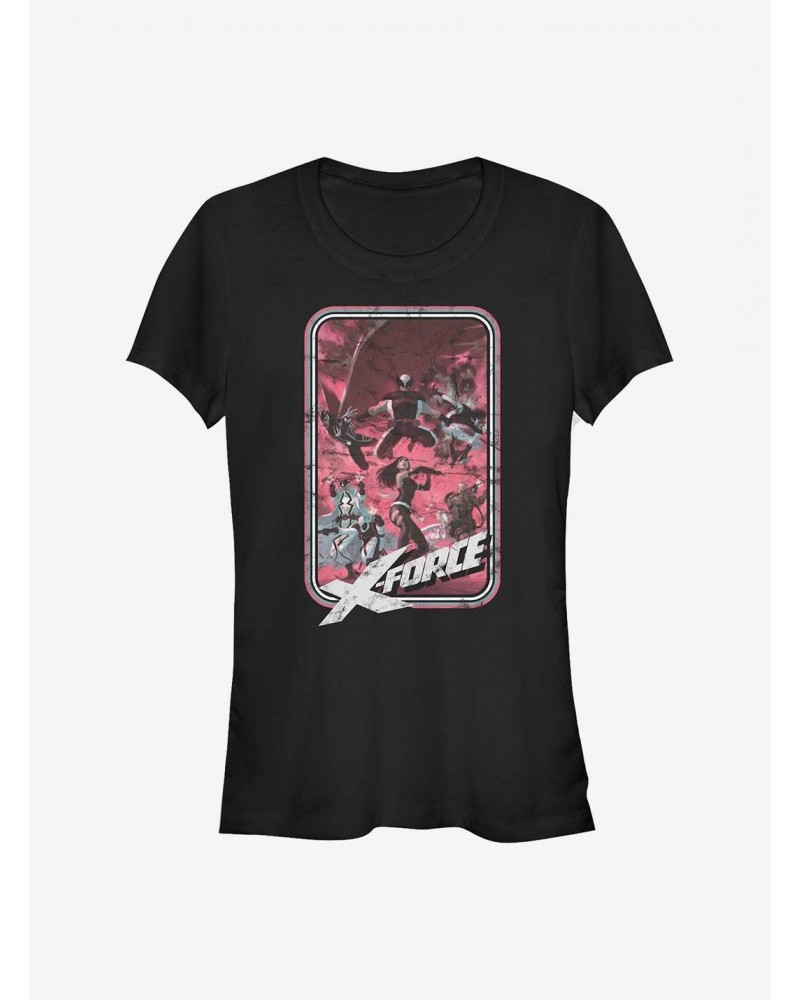 Marvel Deadpool X-Force Girls T-Shirt $8.57 T-Shirts