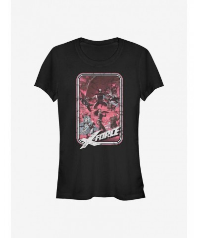 Marvel Deadpool X-Force Girls T-Shirt $8.57 T-Shirts