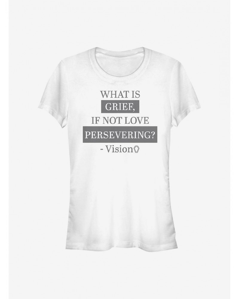 Marvel WandaVision What Is Grief Girls T-Shirt $6.57 T-Shirts