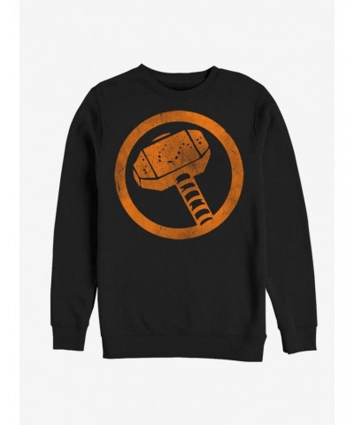 Marvel Thor Thor Retrorange Sweatshirt $10.33 Sweatshirts