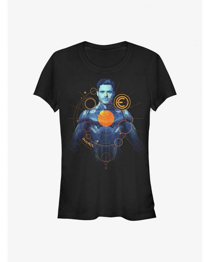 Marvel Eternals Ikaris Orange Girls T-Shirt $6.18 T-Shirts