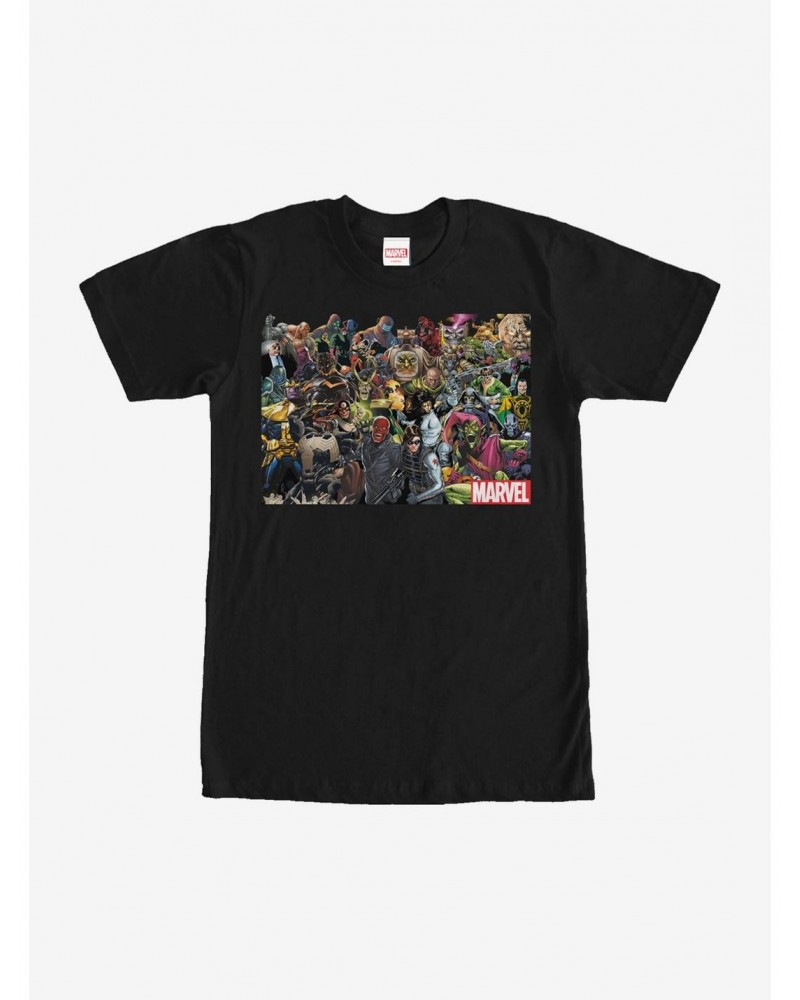 Marvel Villain Collage T-Shirt $8.80 T-Shirts