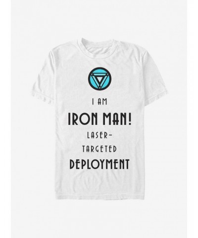 Marvel Iron Man Iron Deployment T-Shirt $5.74 T-Shirts