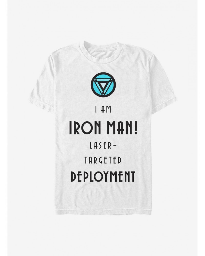 Marvel Iron Man Iron Deployment T-Shirt $5.74 T-Shirts