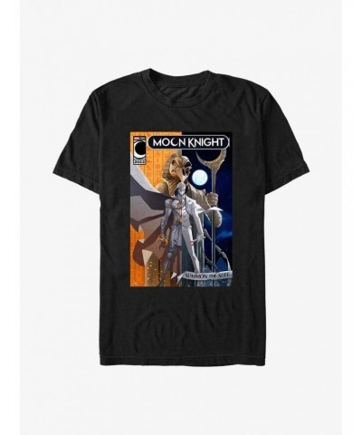 Marvel Moon Knight Summon The Suit Comic Cover T-Shirt $7.27 T-Shirts