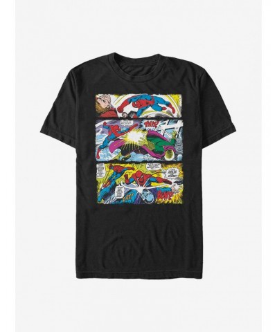 Marvel Spider-Man Spider Panels T-Shirt $6.50 T-Shirts